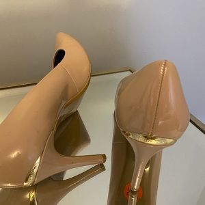 Calvin Klein nude heels!